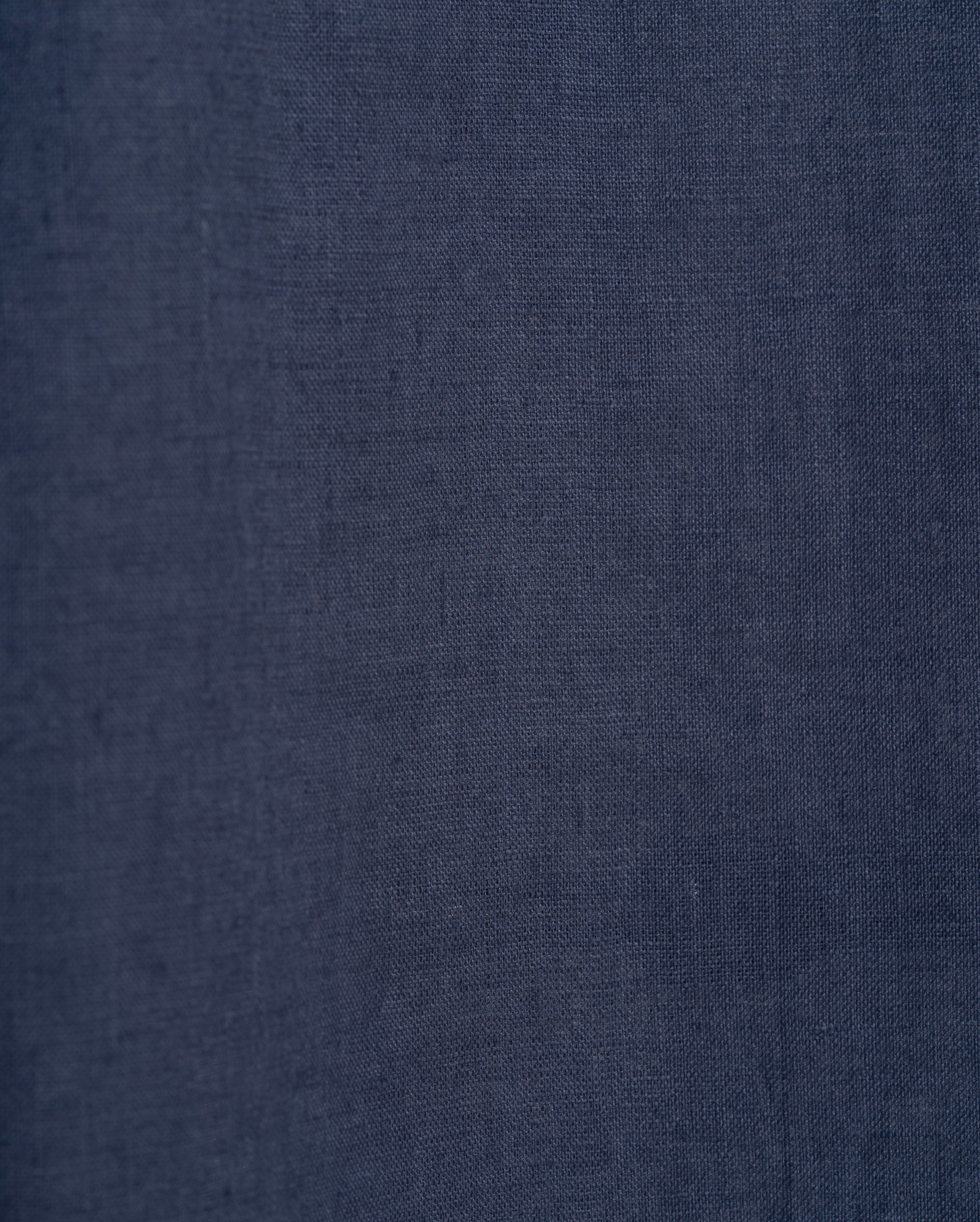 Miro - Slate Blue Irish Linen Shirt