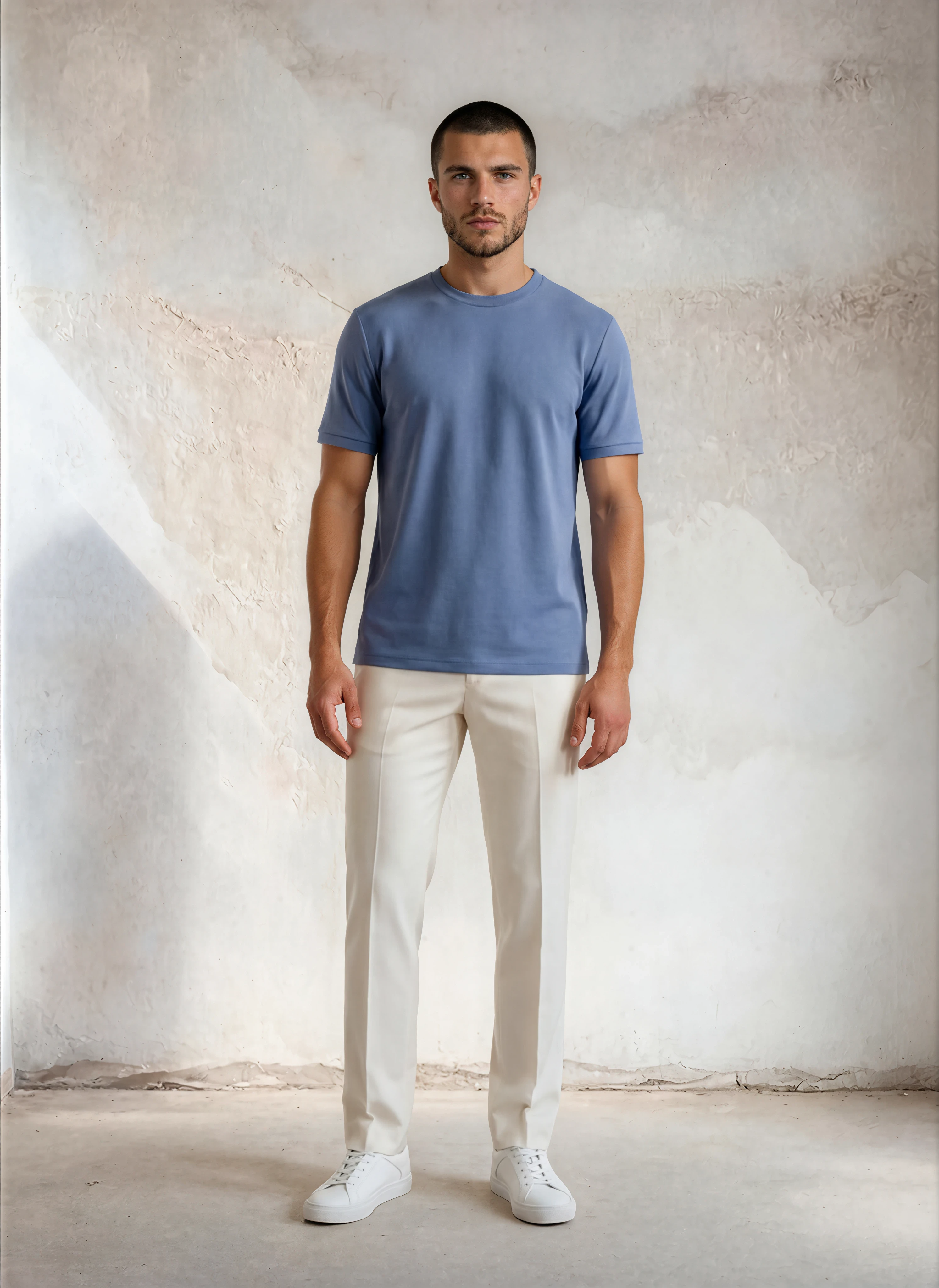ATLAS – Ultra-Soft Double-Mercerized Egyptian Cotton Crewneck