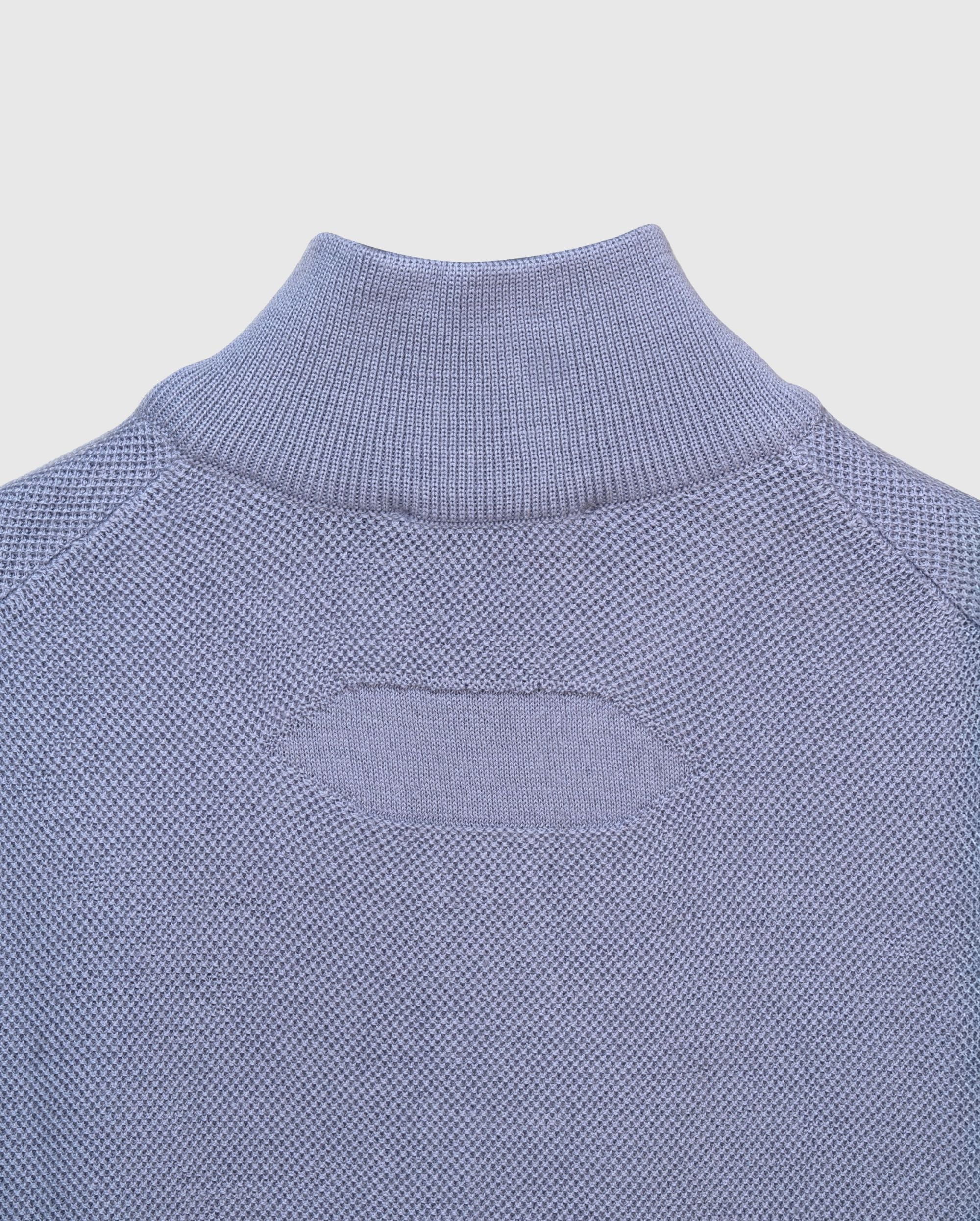 RENLEY - Pure Cashwool Quarter-Zip Sweater