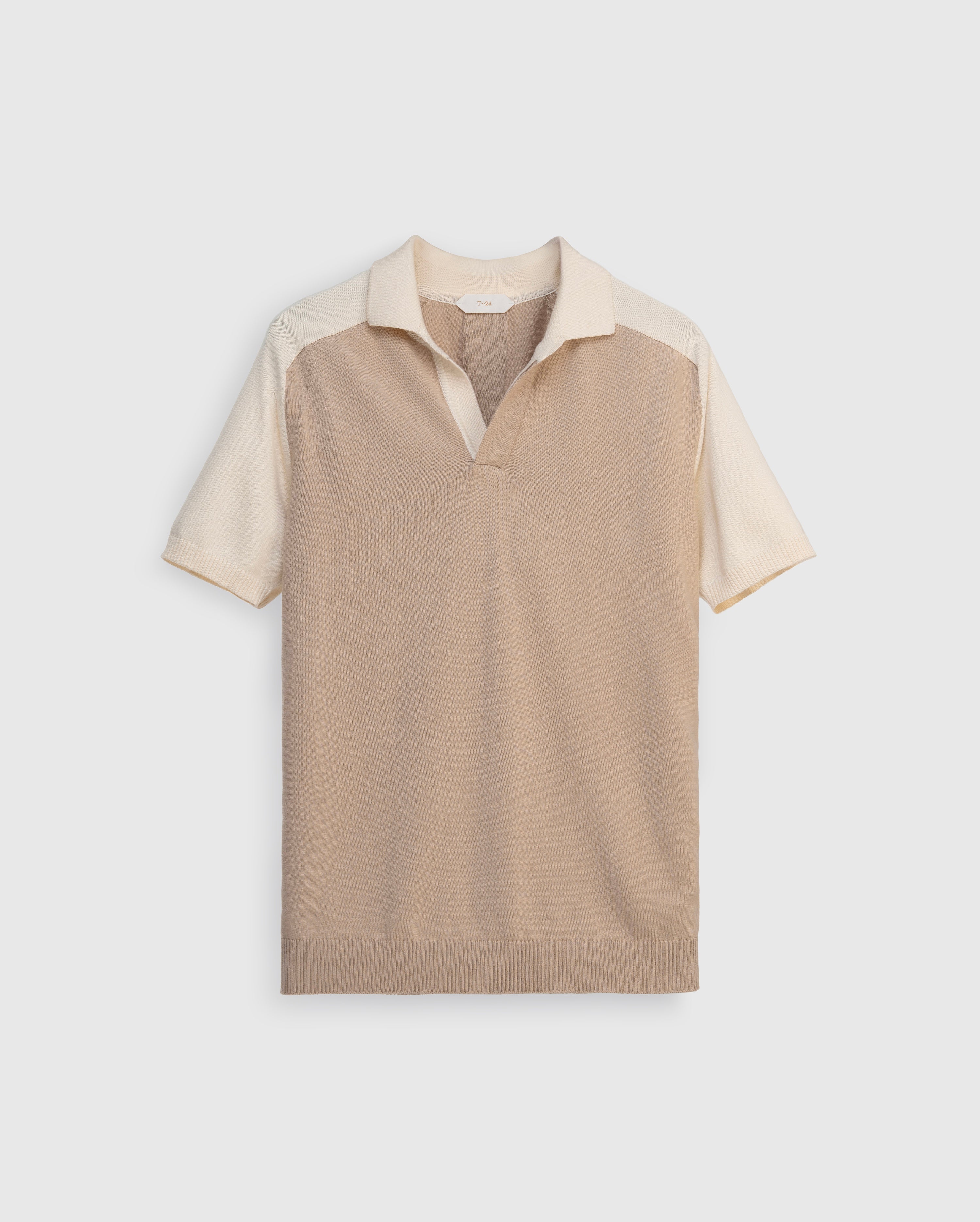 Bryn - Raglan Sleeve Knit Polo