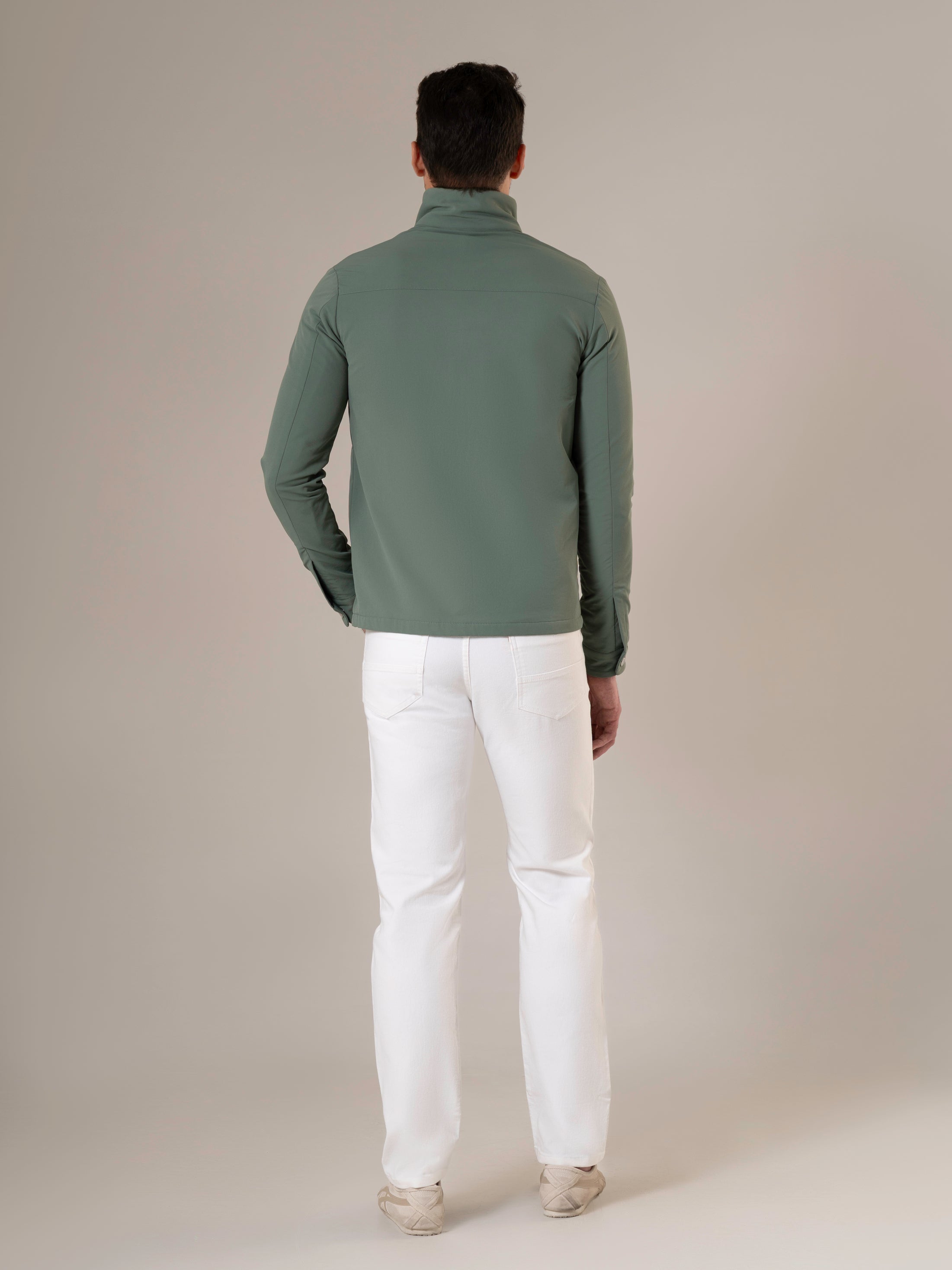 Herald Muted Green Water-Resistant Field Jacket