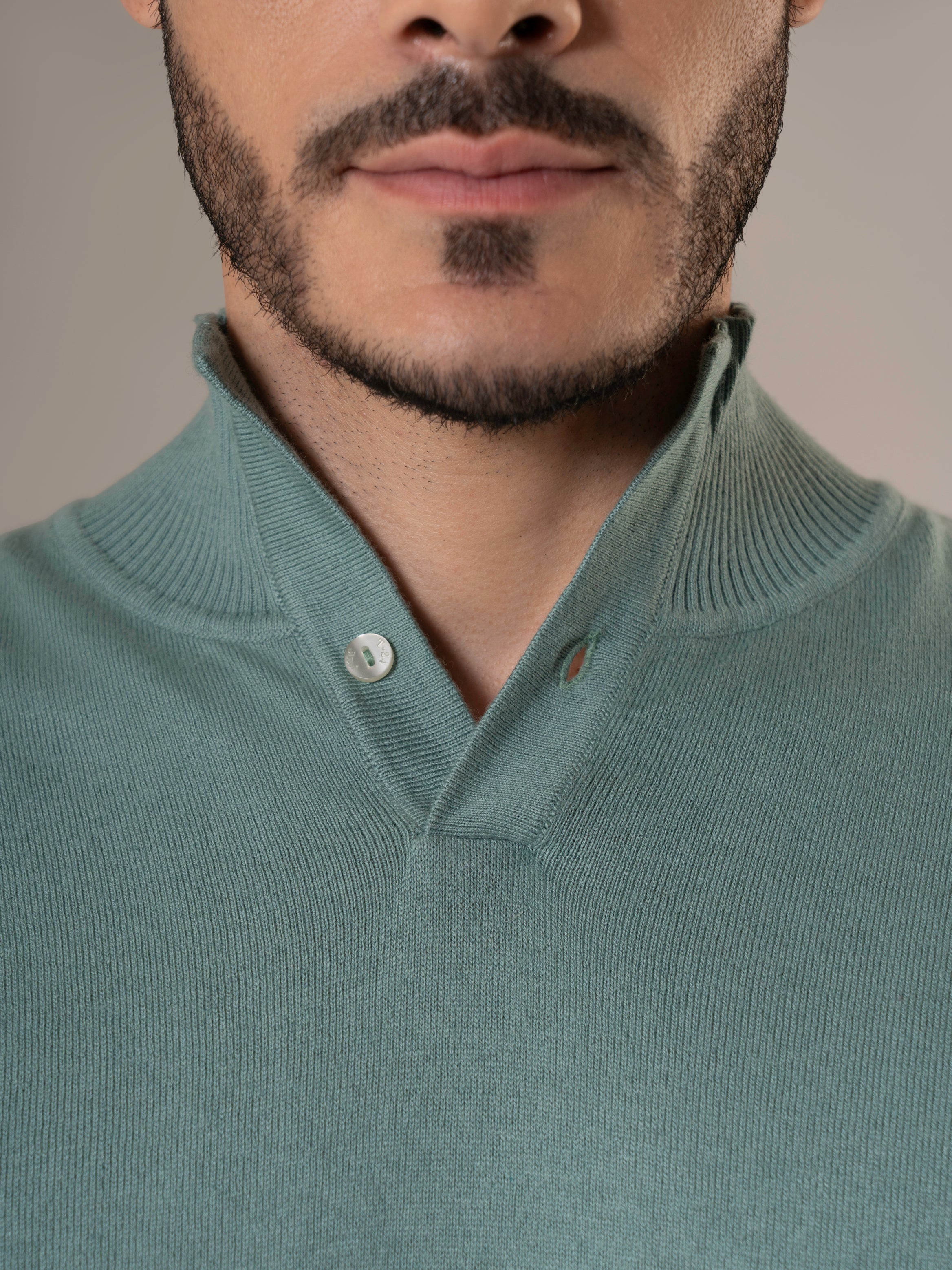 Polo Lake House Pearl Green Cashmere Sweater