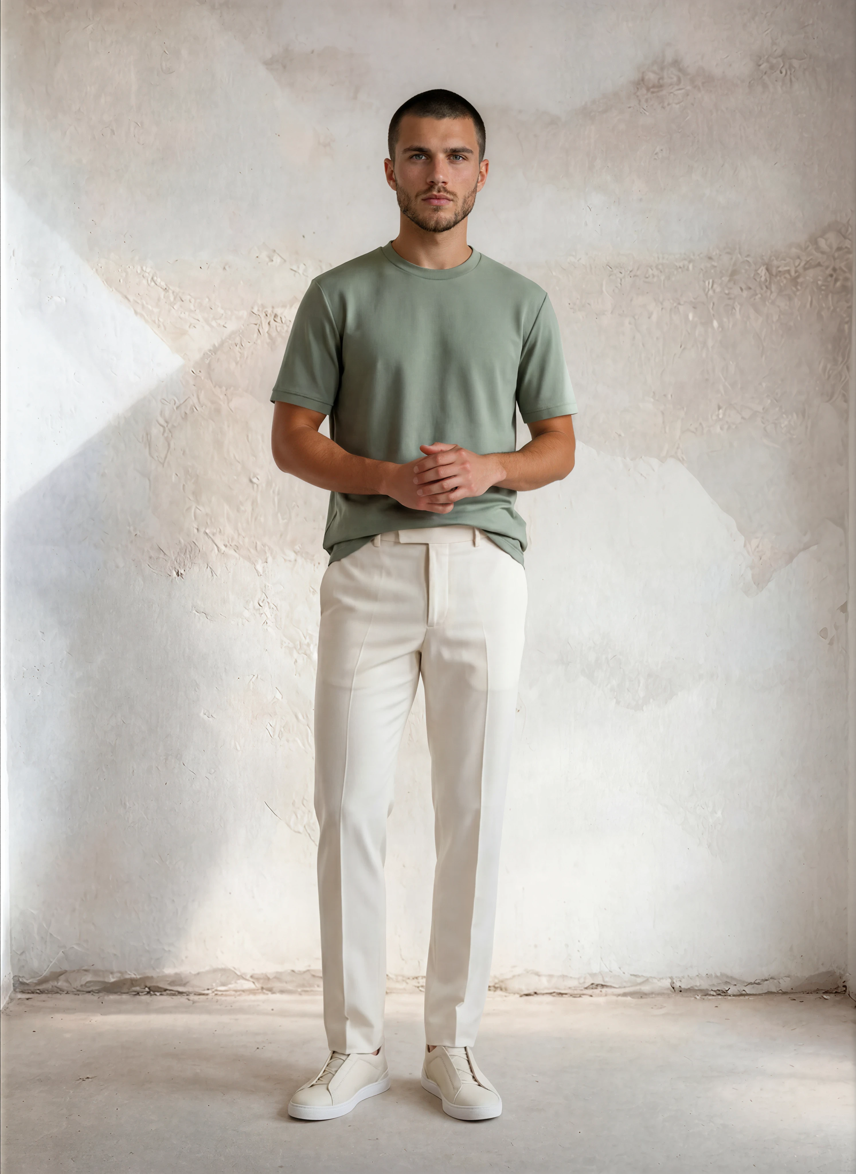 ATLAS – Ultra-Soft Double-Mercerized Egyptian Cotton Crewneck